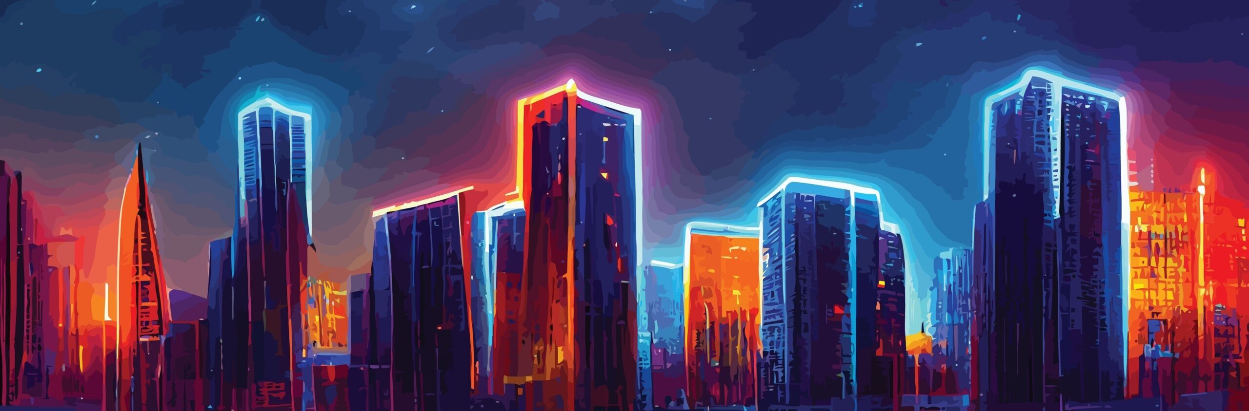 All that good stuff neon city