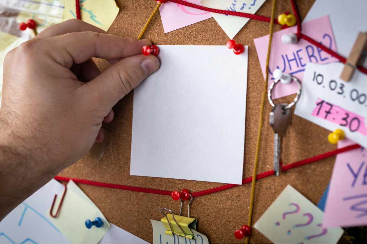 Startsafe planning pinboard