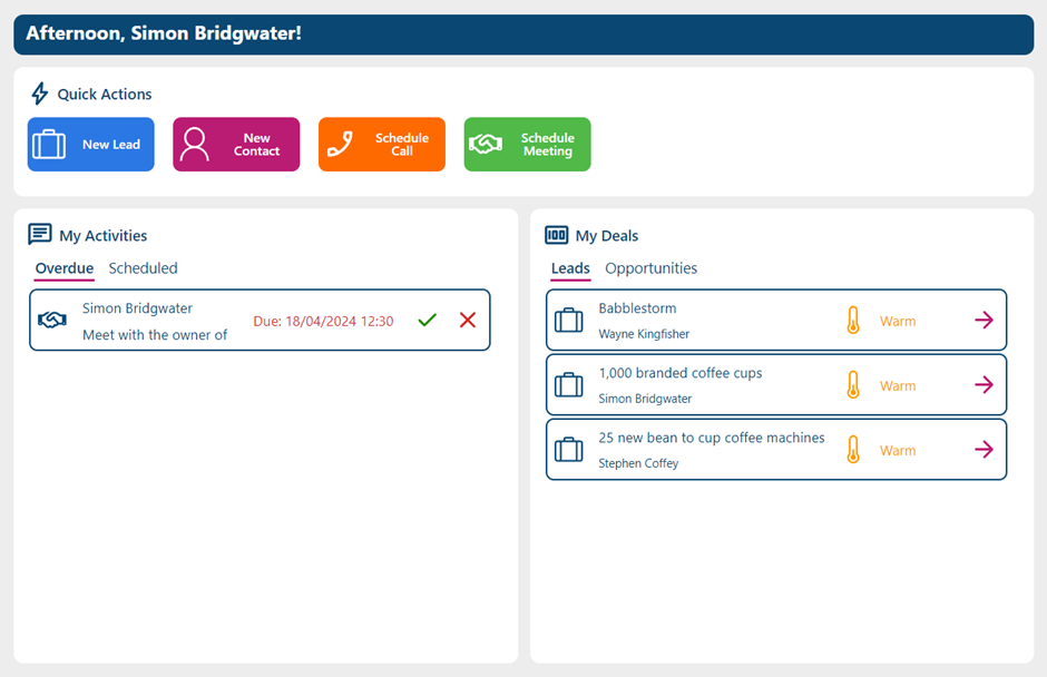 FLexCRM Home Page