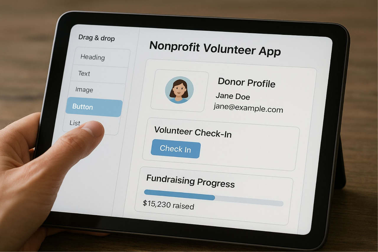 Power Platform for nonprofits power pages portal