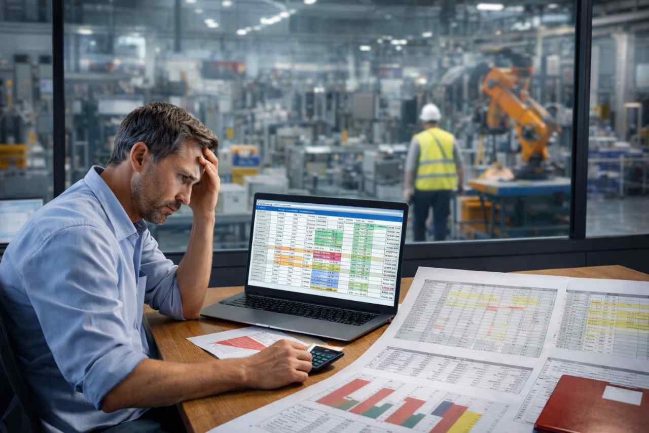 Spreadsheets Are Holding Back Manufacturing
